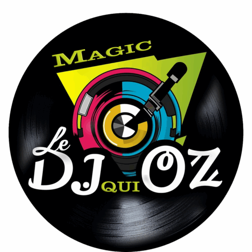 Logo d un disque avec la Pub de DJ Oz