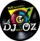 Logo d un disque avec la Pub de DJ Oz